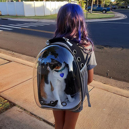 Bolsa transparente para pets