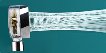 Cabeça De Chuveiro Com Hélice De Pressão Turbo Portátil